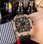 Richard Mille RM012 Rose Gold Diamond Watch - Swiss Quality